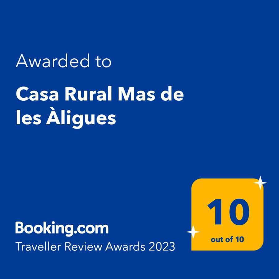 Casa Rural Mas de les Àligues Mequinenza Exterior foto