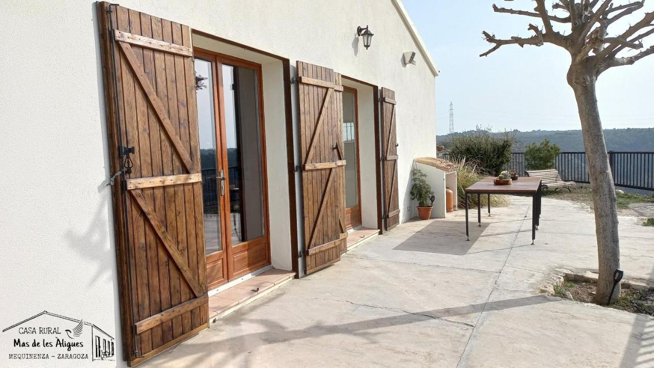 Casa Rural Mas de les Àligues Mequinenza Exterior foto